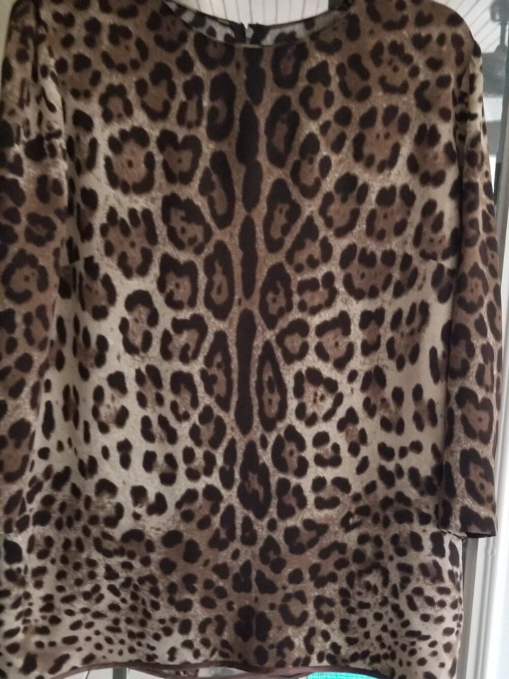 Dolce&Gabbana Italy crepe blouse. Size 12